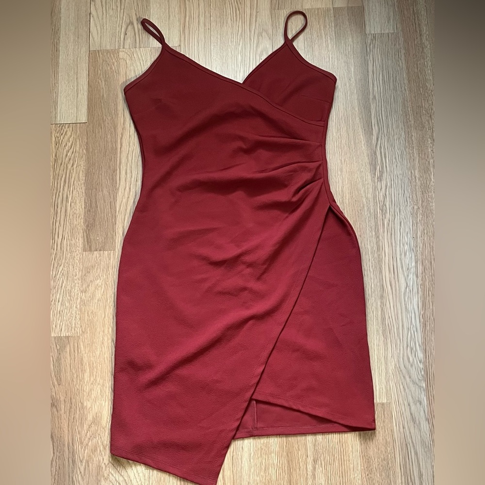 Burgundy Dress